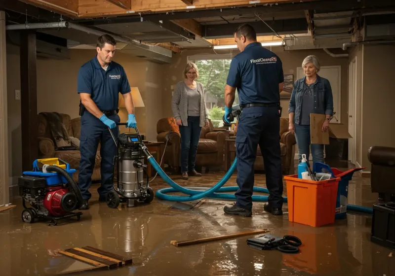 Basement Water Extraction and Removal Techniques process in Ogden, KS