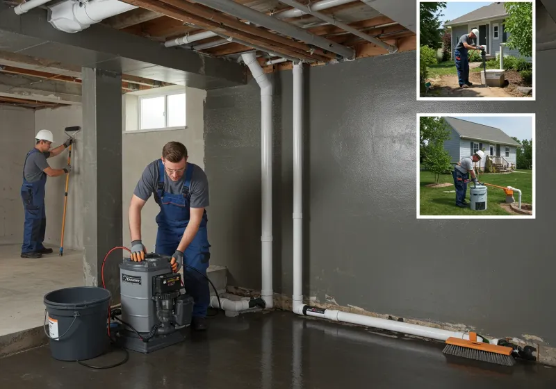 Basement Waterproofing and Flood Prevention process in Ogden, KS